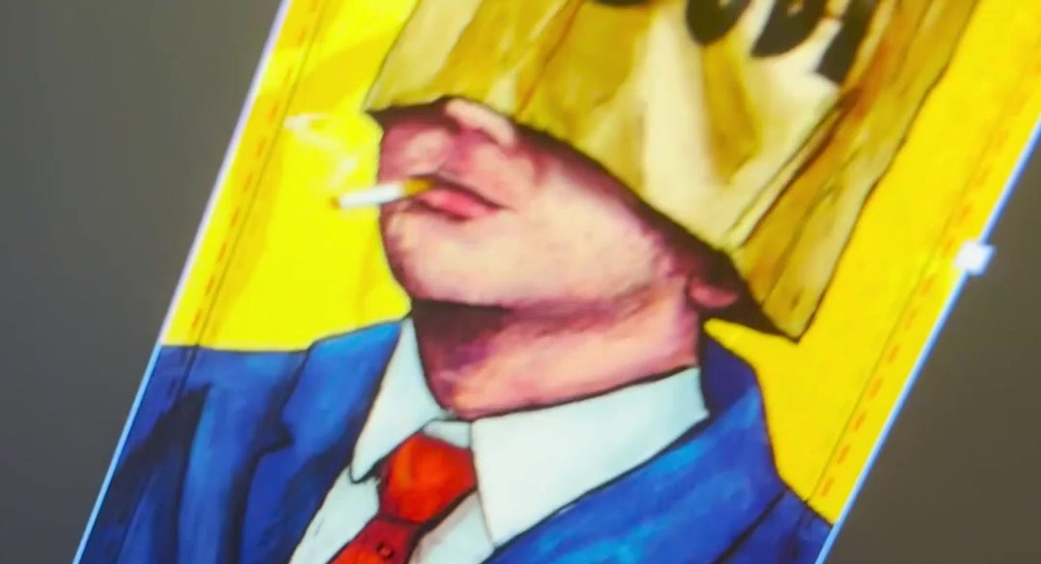 Salary Man Skateboard Design Instagram Reel